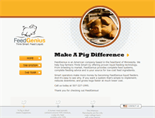 Tablet Screenshot of feedgenius.com